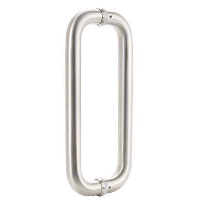 Brinks Commercial 12 in. L Satin Silver Stainless Steel Door Pull