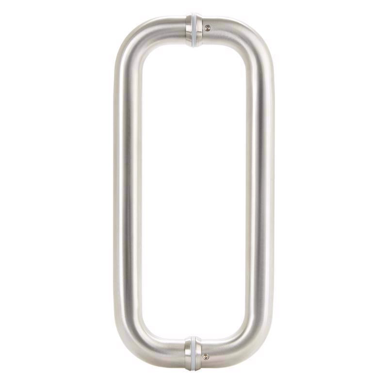 Brinks Commercial 12 in. L Satin Silver Stainless Steel Door Pull