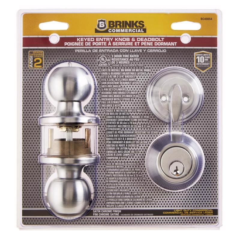 Brinks Knob and Deadbolt Set 2 in.