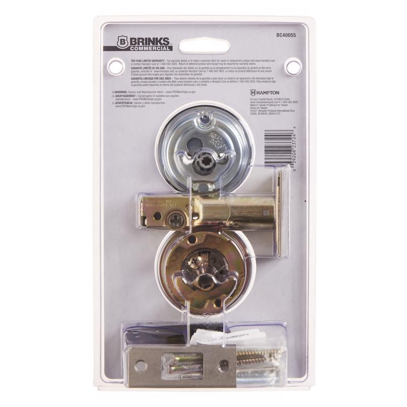 Brinks Steel Single Cylinder Deadbolt