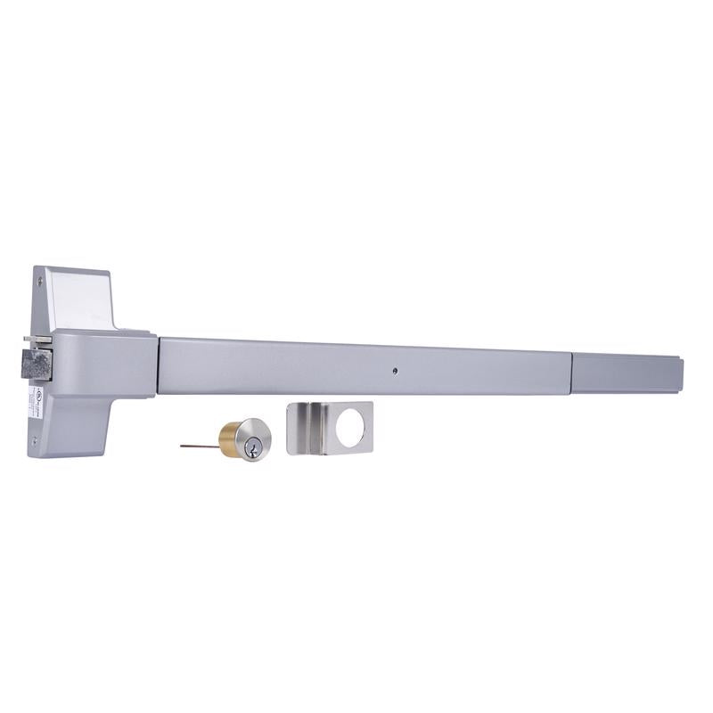 Brinks Gray Aluminum Commercial Exit Device