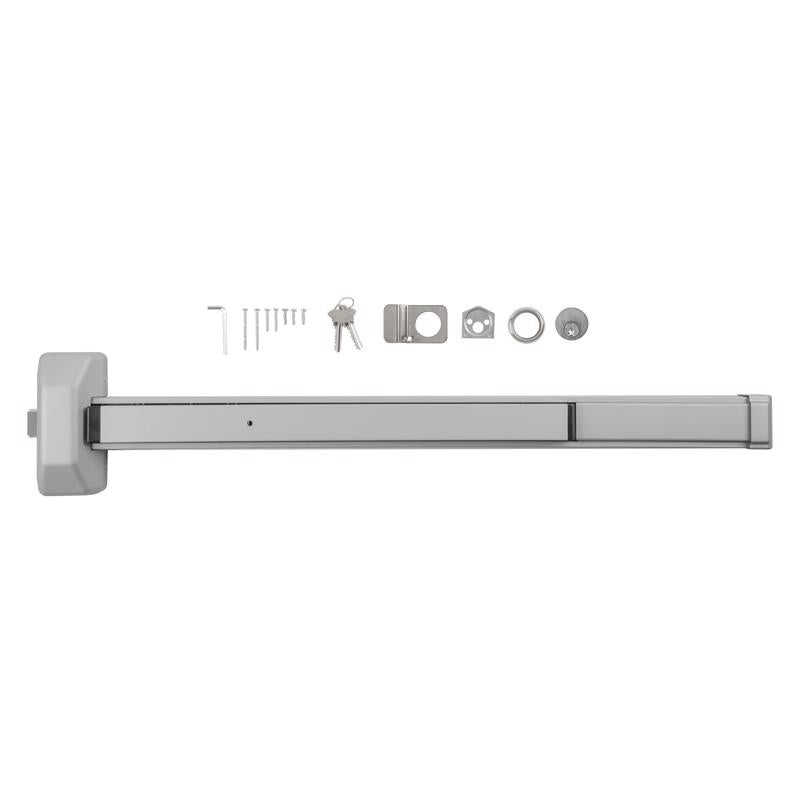Brinks Gray Aluminum Commercial Exit Device