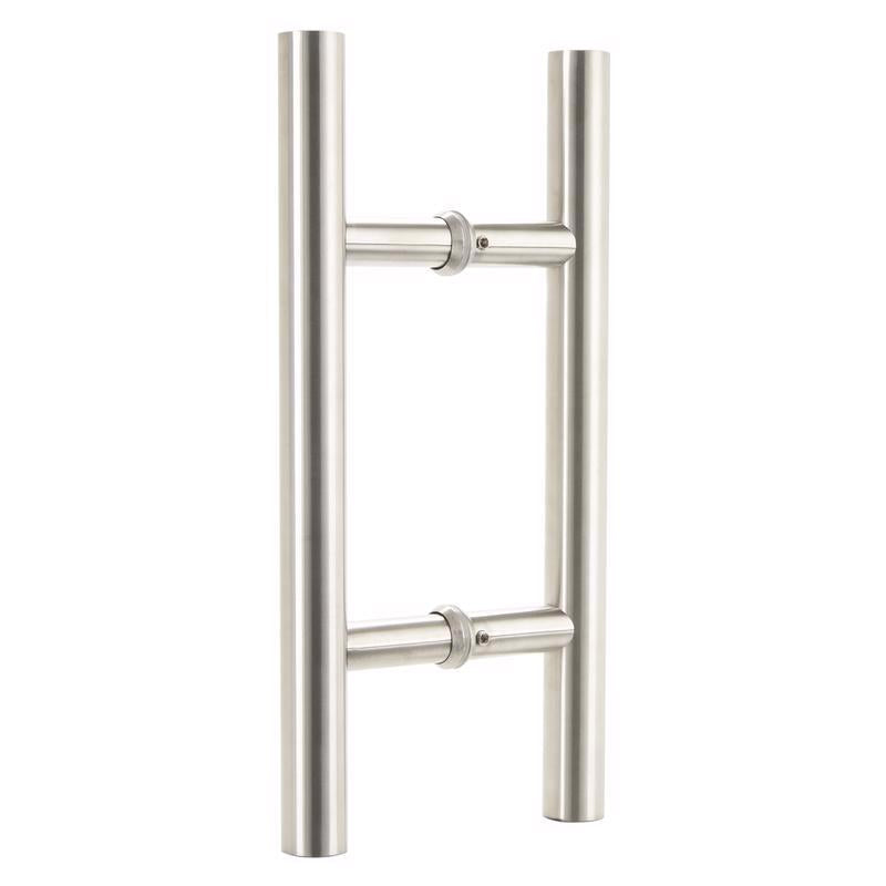 Brinks Commercial 12 in. L Satin Silver Stainless Steel Door Pull