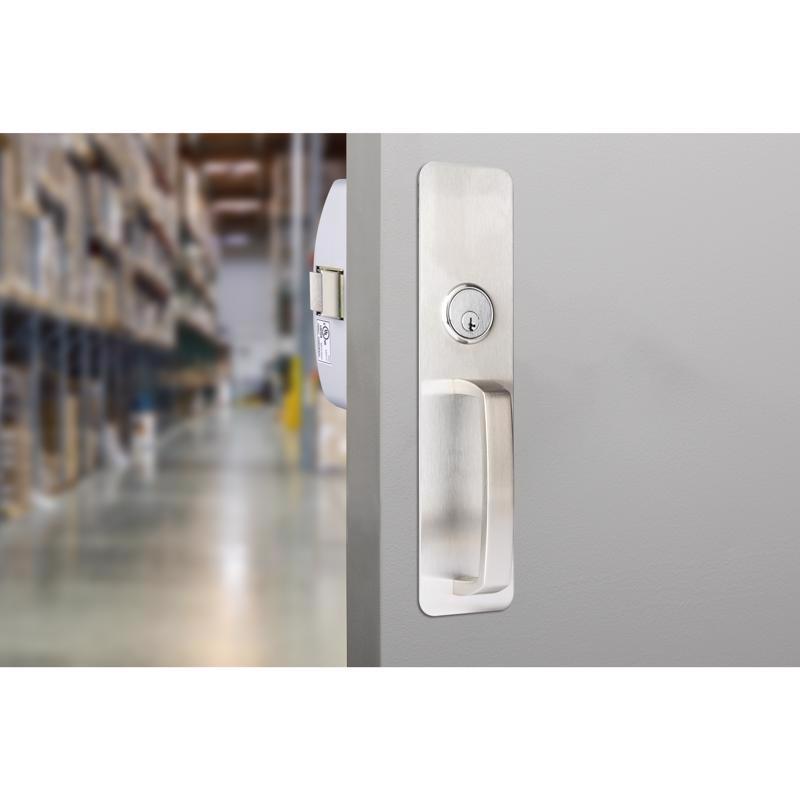 Brinks 13.87 in. L Stainless Steel Pull Plate