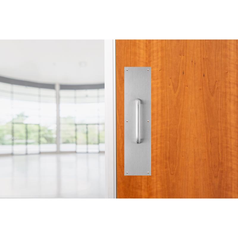 Brinks 16 in. L Stainless Steel Pull Plate