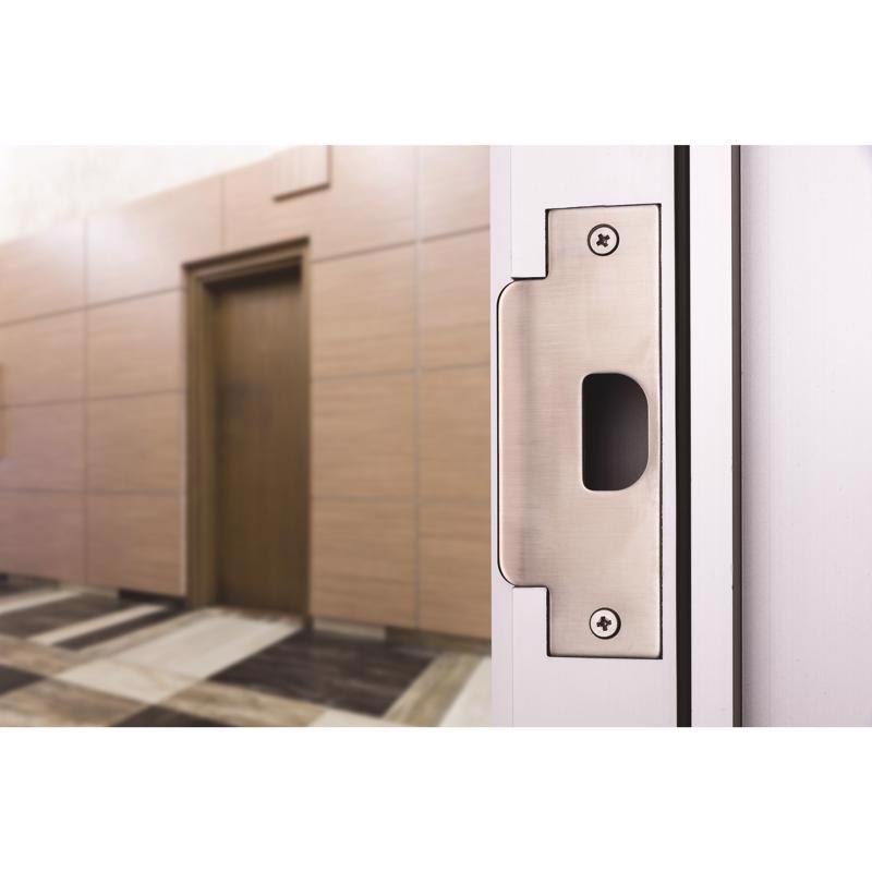 Brinks Satin Stainless Steel Latch Strike