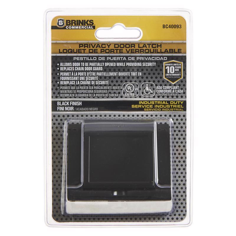 Brinks Zinc Bronze Door Stop Mounts to base trim 2.75 in.