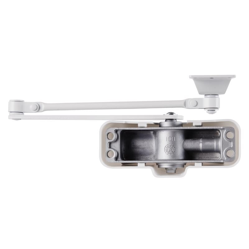 Brinks Residental White Steel Hydraulic Adjustable Door Closer