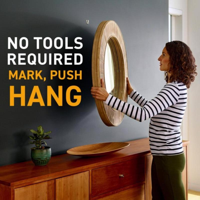 3M Claw Silver Drywall Picture Hanger 45 lb