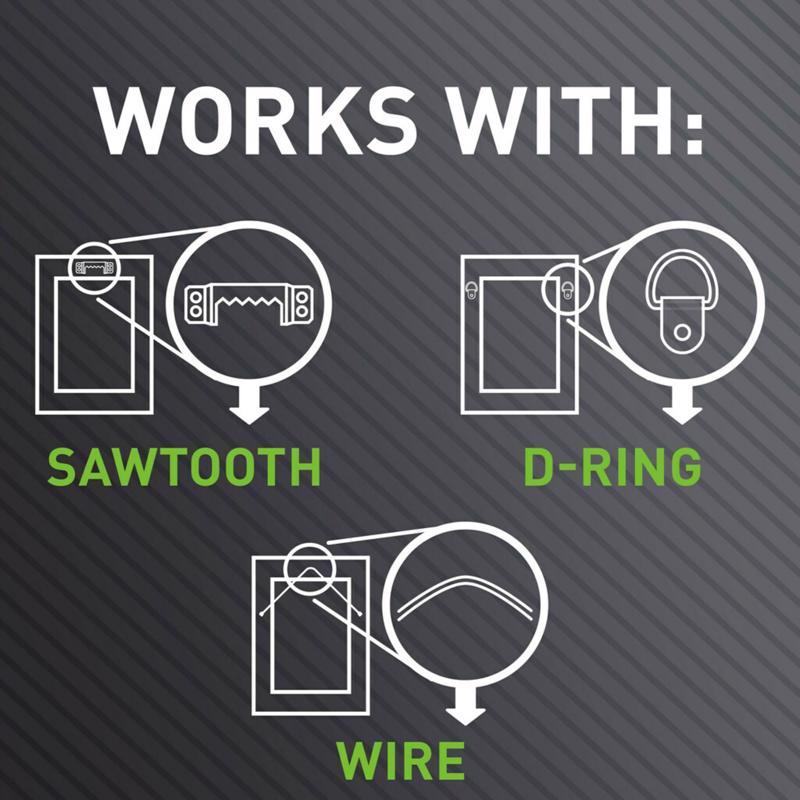 3M Claw Silver Drywall Picture Hanger 25 lb