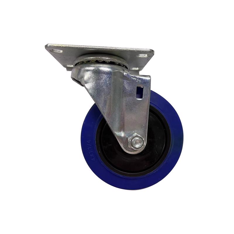 Projex 4 in. D Swivel Soft Rubber Caster 265 lb