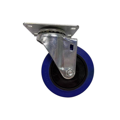 Projex 4 in. D Swivel Soft Rubber Caster 265 lb