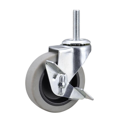 Projex 3 in. D Swivel Thermoplastic Rubber Caster 110 lb