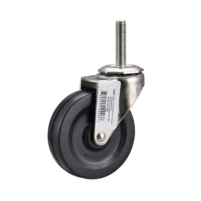 Projex 3 in. D Swivel Soft Rubber Caster 90 lb
