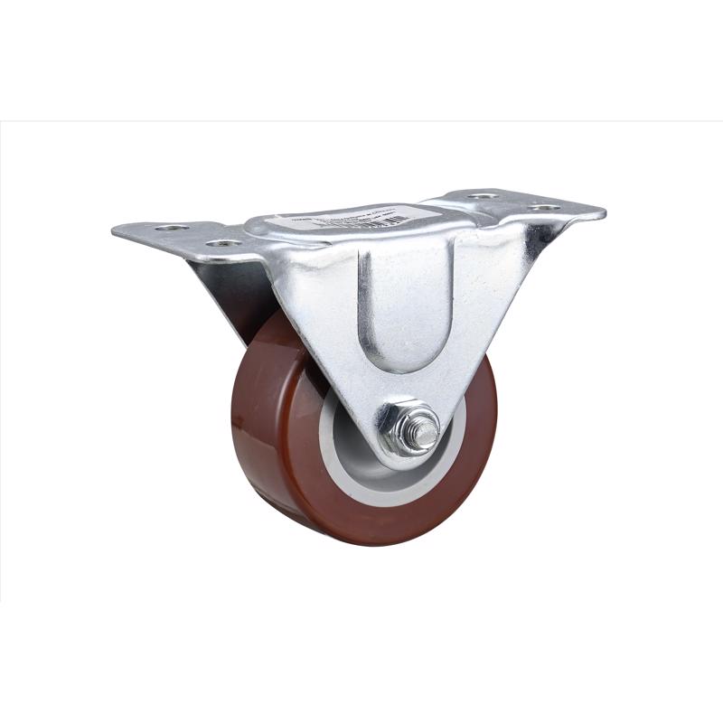 Projex 2-1/2 in. D Hard Rubber Rigid Caster 175 lb