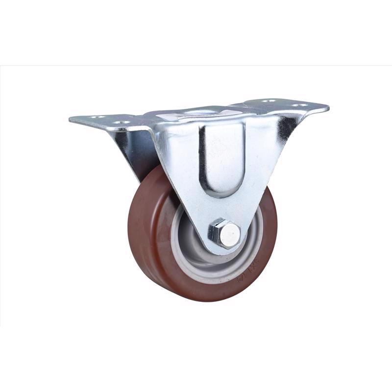 Projex 3 in. D Hard Rubber Rigid Caster 210 lb