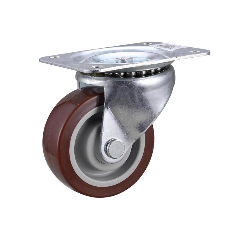 Projex 4 in. D Swivel Hard Rubber Caster 210 lb