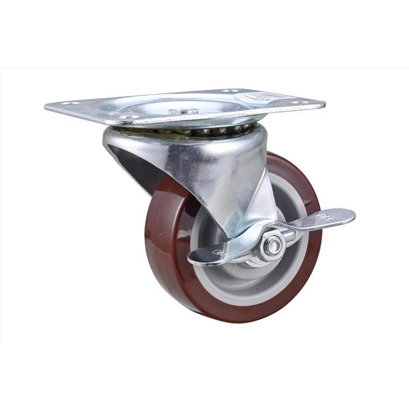 Projex 4 in. D Swivel Hard Rubber Caster 255 lb