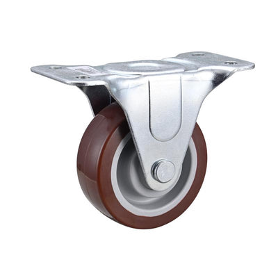 Projex 4 in. D Hard Rubber Rigid Caster 255 lb