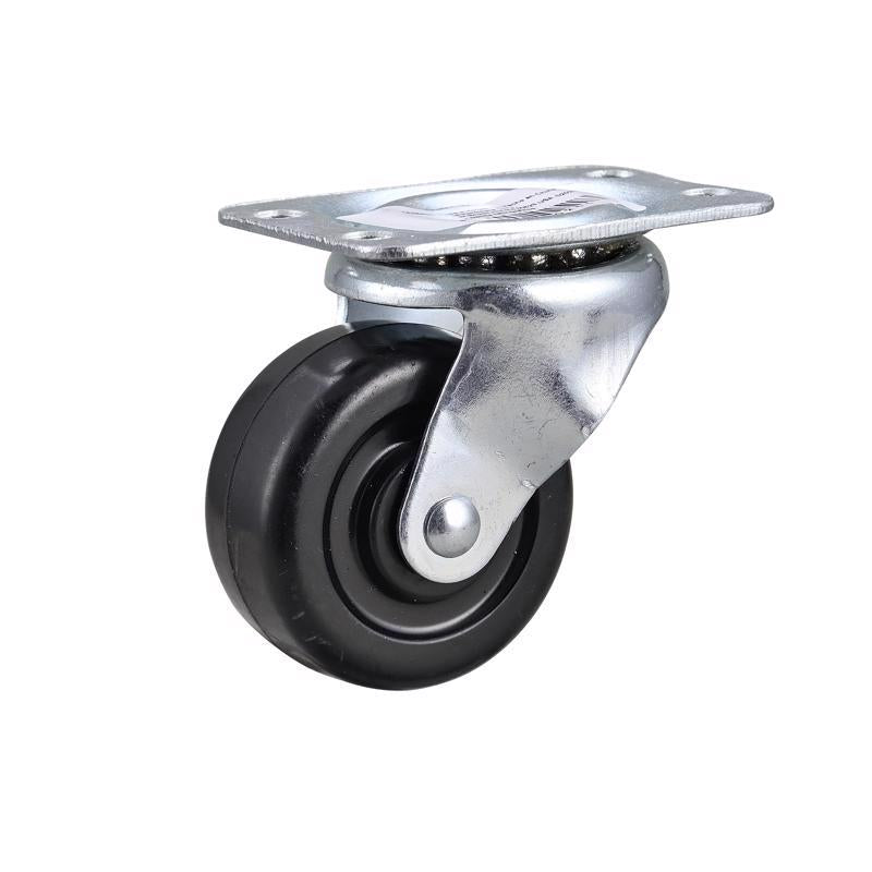 Projex 2 in. D Swivel Soft Rubber Caster 90 lb