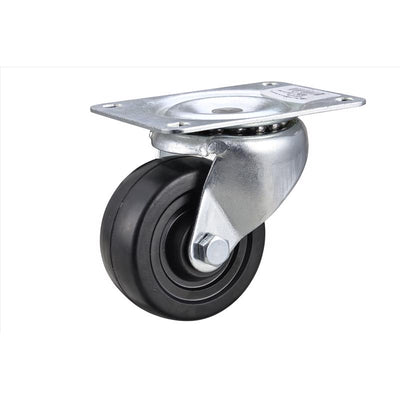 Projex 3 in. D Swivel Soft Rubber Caster 175 lb