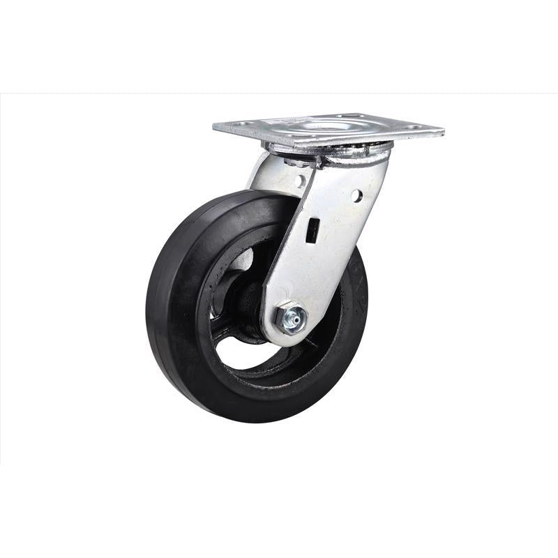 Projex 6 in. D Swivel Hard Rubber Caster 410 lb