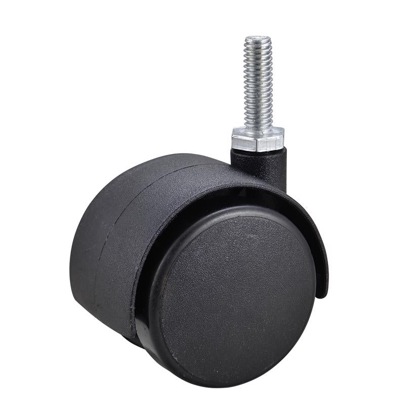Projex 2 in. D Swivel Plastic Twin Caster 75 lb