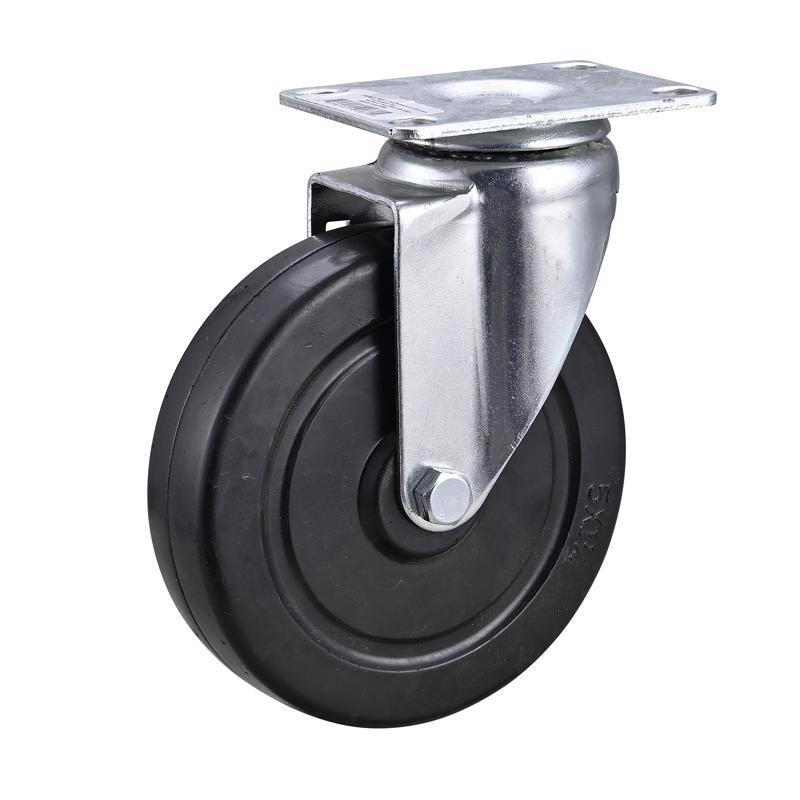 Projex 5 in. D Swivel Rubber Caster 200 lb