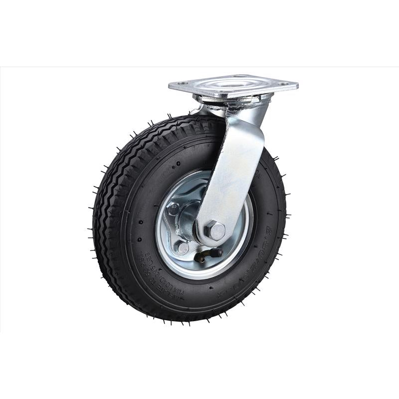 Projex 8 in. D Swivel Rubber Pneumatic Caster 220 lb