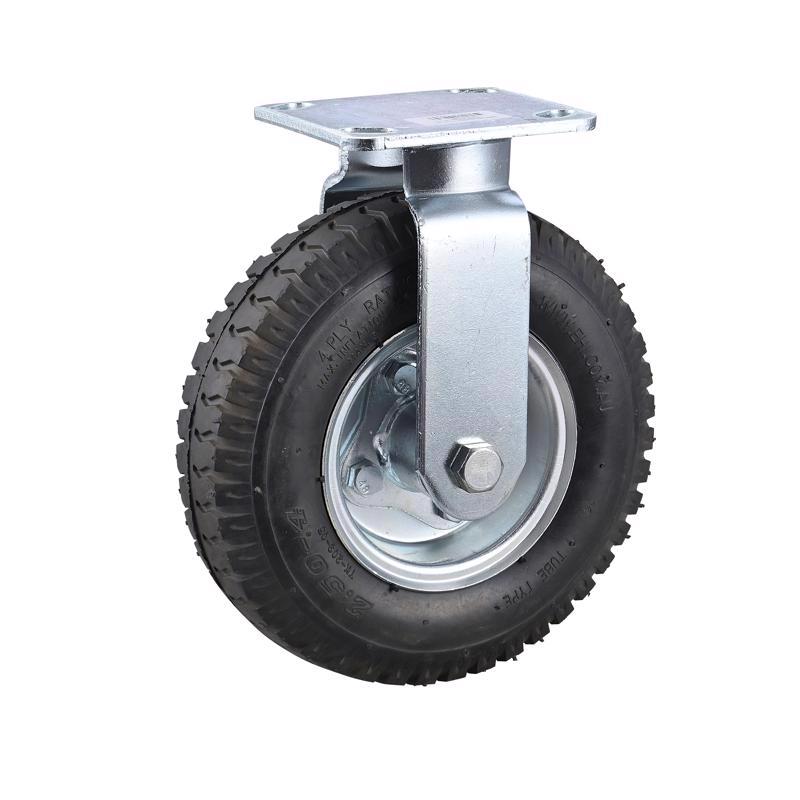Projex 8 in. D Rubber Pneumatic Caster 220 lb