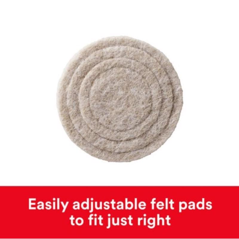 3M Scotch Felt Self Adhesive Protective Pad Beige Round 1.5 in. W