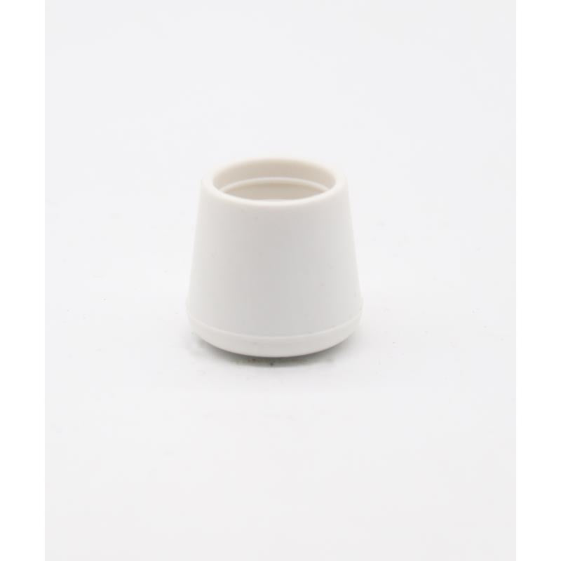 Projex Rubber Leg Tip White Round 1 in. W
