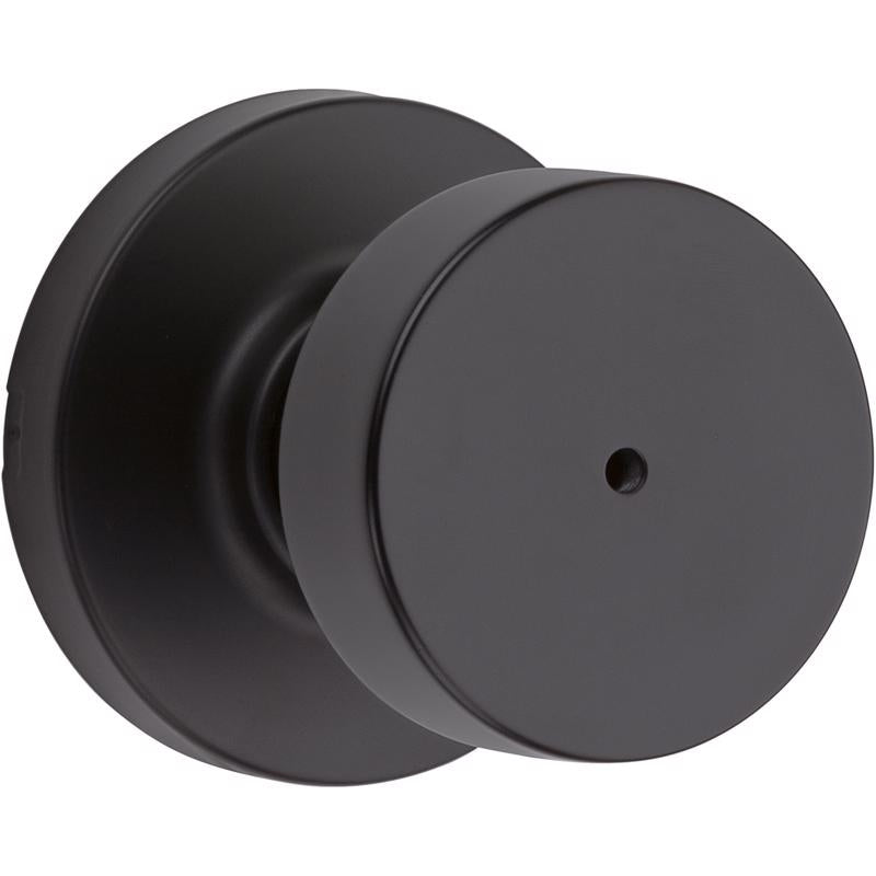 Kwikset Signature Series Pismo Matte Black Knob