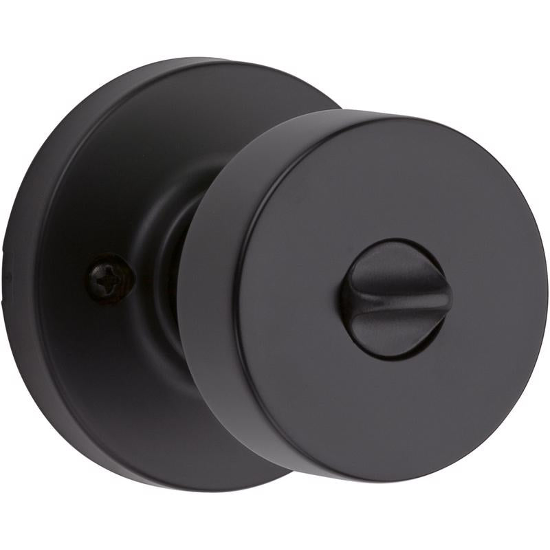 Kwikset Signature Series Pismo Matte Black Knob