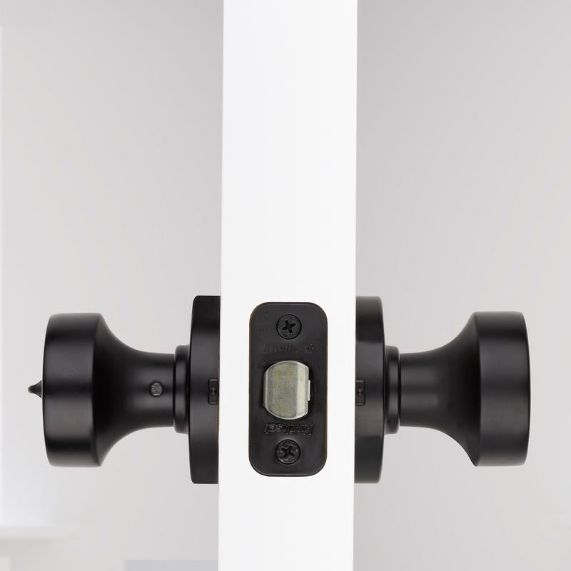 Kwikset Signature Series Pismo Matte Black Knob