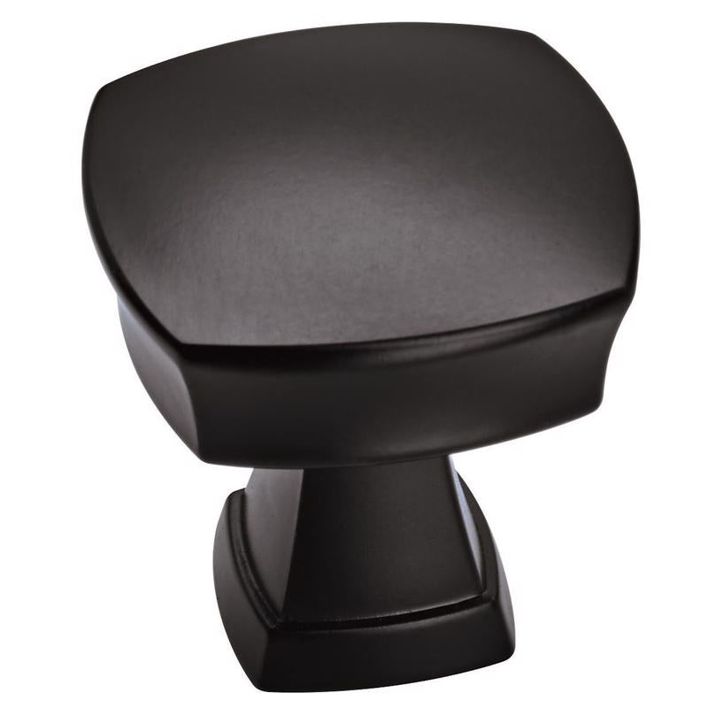 Amerock Stature Allison Square Cabinet Knob 1-1/4 in. D 1-1/4 in. Matte