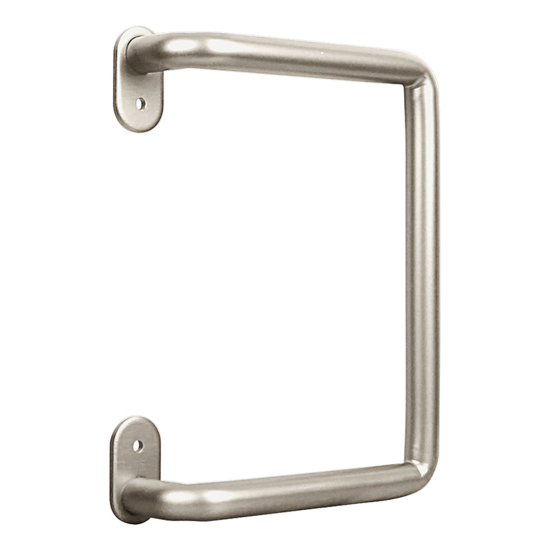 National Hardware Troy 5/8 in. D X 6-3/32 in. L Satin Nickel Silver Steel Pull Handle