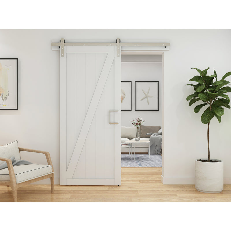 National Hardware Troy 5/8 in. D X 6-3/32 in. L Satin Nickel Silver Steel Pull Handle