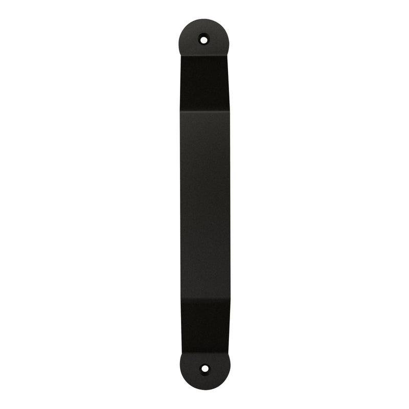 National Hardware Charleston Matte Black Steel Pull Handle