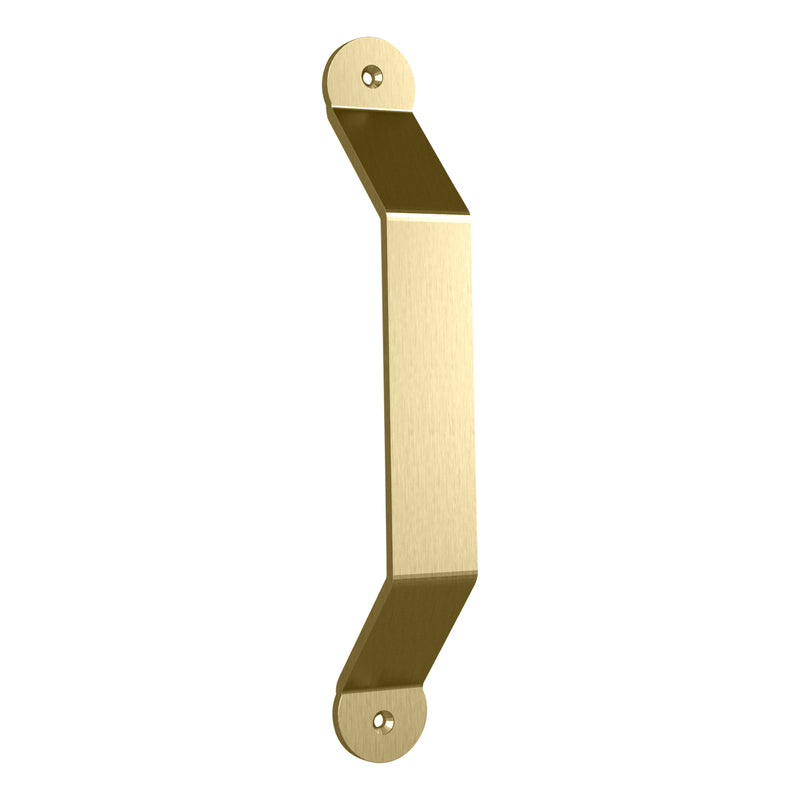 National Hardware Charleston Brushed Gold Steel Pull Handle