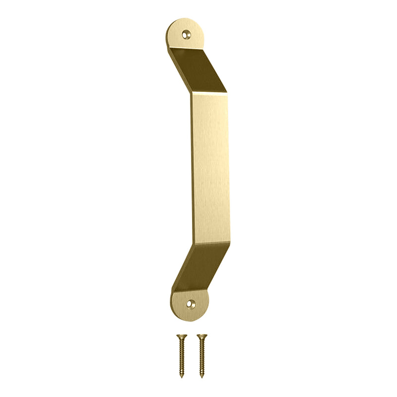 National Hardware Charleston Brushed Gold Steel Pull Handle