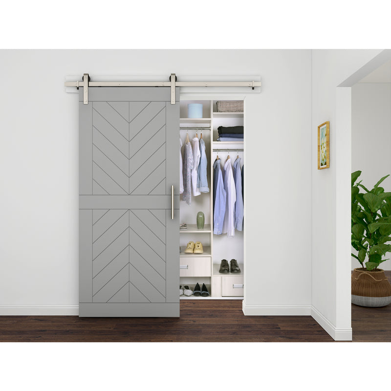 National Hardware Madison 31/32 in. D Satin Nickel Silver Steel Pull Handle