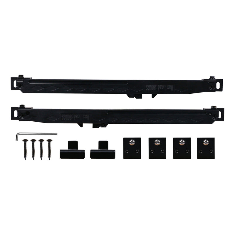 National Hardware Matte Black Metal Soft Close Kit