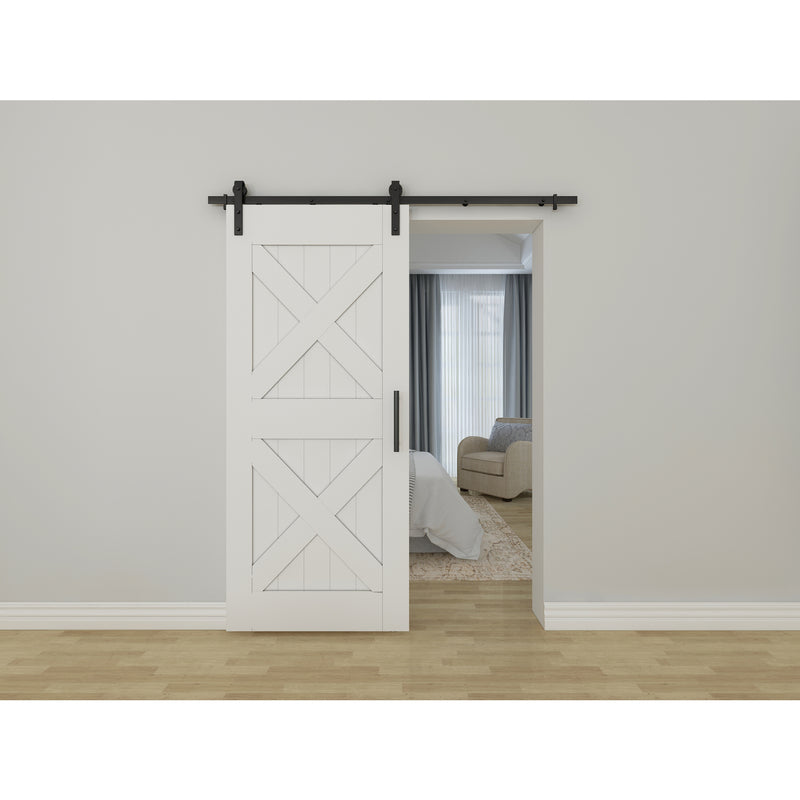 National Hardware Madison 31/32 in. D Matte Black Steel Pull Handle