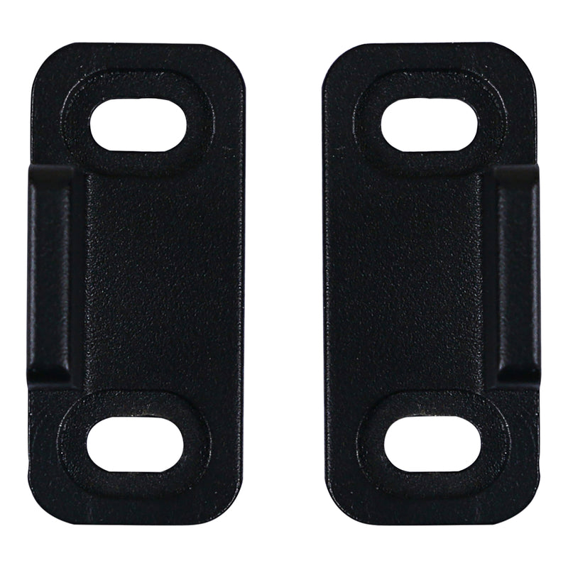 National Hardware 1-3/4 in. L Matte Black Aluminum Double Floor Guide