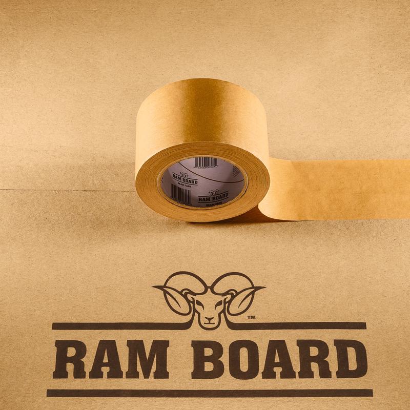 Ram Board Seam Tape 2.83 in. W X 164 ft. L Tan High Strength Masking Tape
