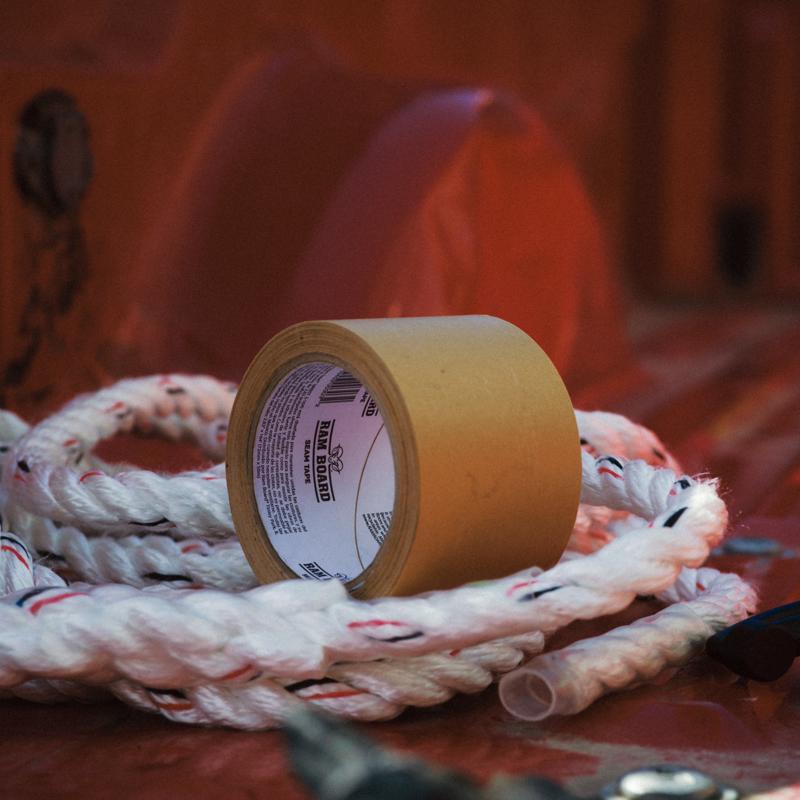 Ram Board Seam Tape 2.83 in. W X 164 ft. L Tan High Strength Masking Tape