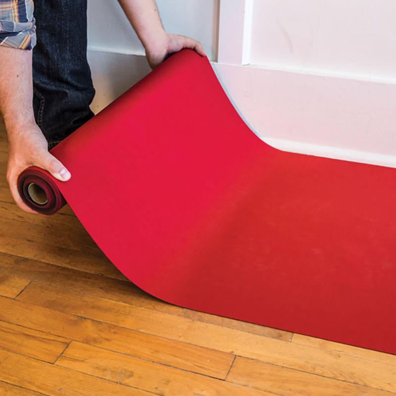 Surface Shields NeoShield Floor Protection 1.5 mil X 27 in. W X 20 ft. L Rubber Red