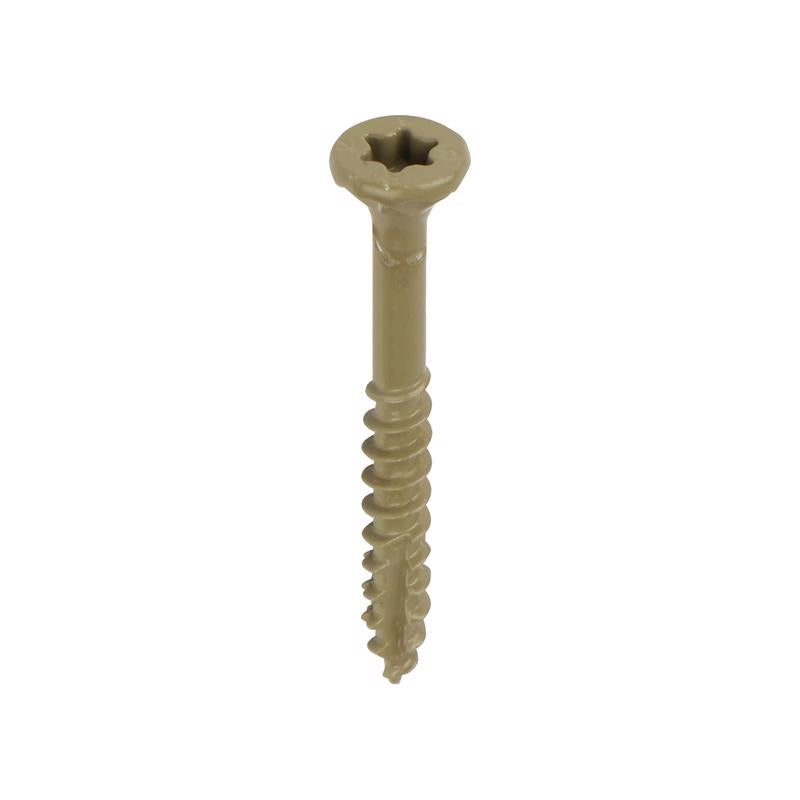 GRK Fasteners Deck Elite No. 9 in. X 1-5/8 in. L Tan Star Star Head Deck Screws 1080 pk
