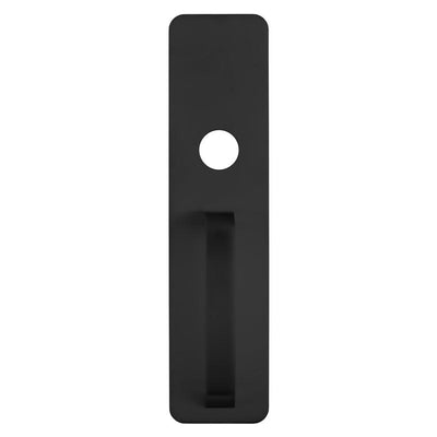 Brinks Commercial 12.25 in. L Matte Black Stainless Steel Pull Plate